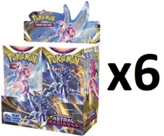 Pokemon SWSH10 Astral Radiance Booster Box CASE (6 Booster Boxes) -- 1ST WAVE!